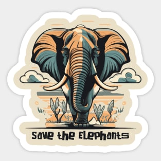 Save the Elephant Day – April Sticker